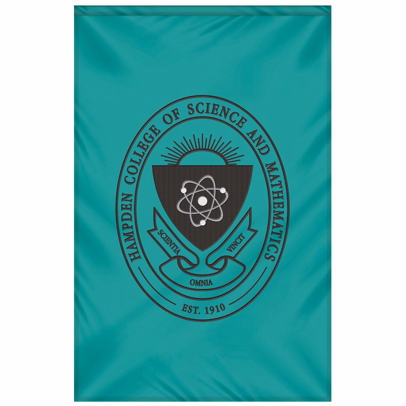 4' x 6' Single Sided Embroidered Banner with Pole Sleeve