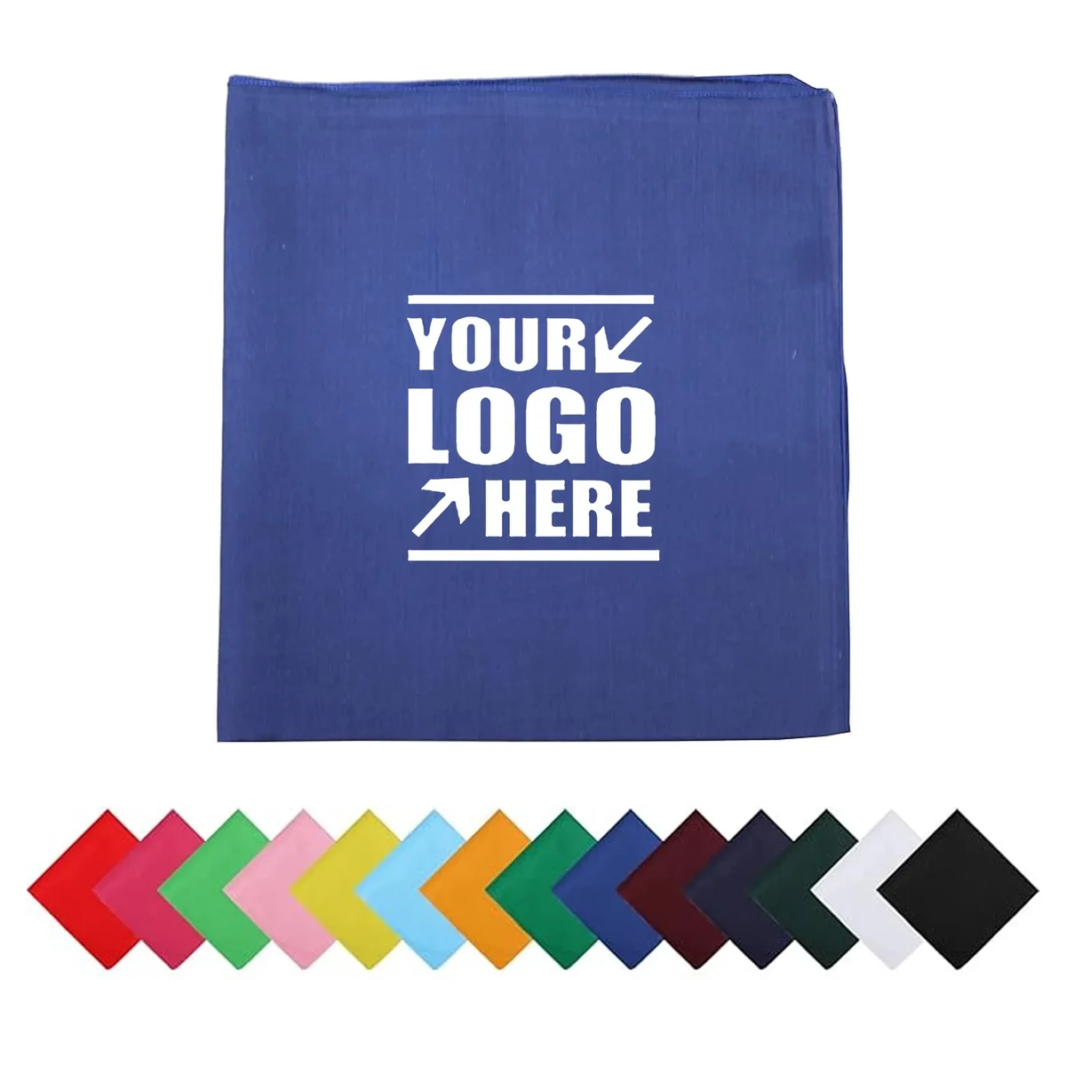 Full Color Sublimation Square Bandanas MOQ 50pcs 1