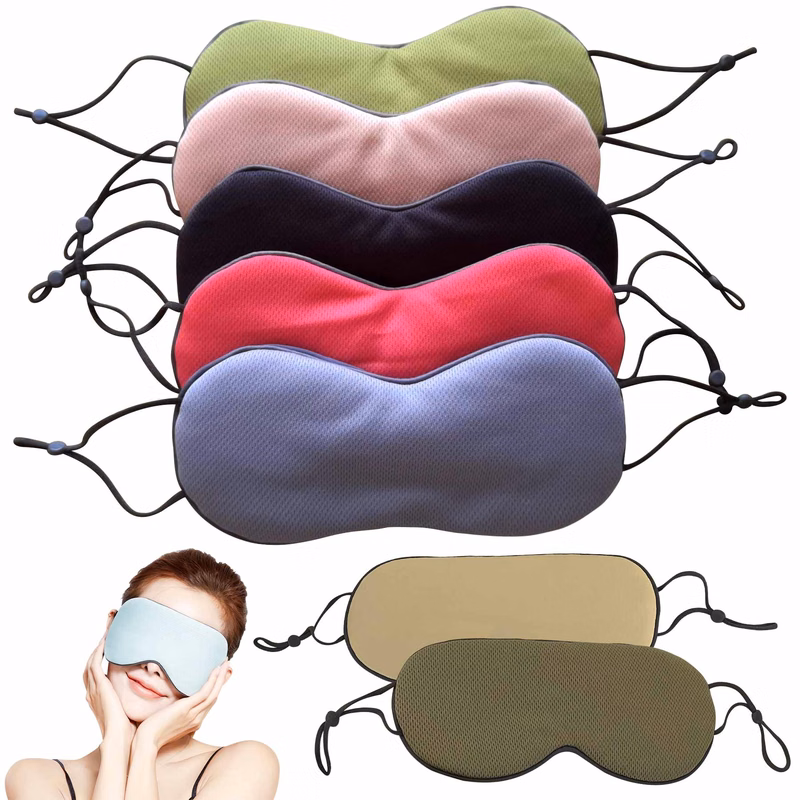 Sleep Eye Mask with Adjustable Ear Strap