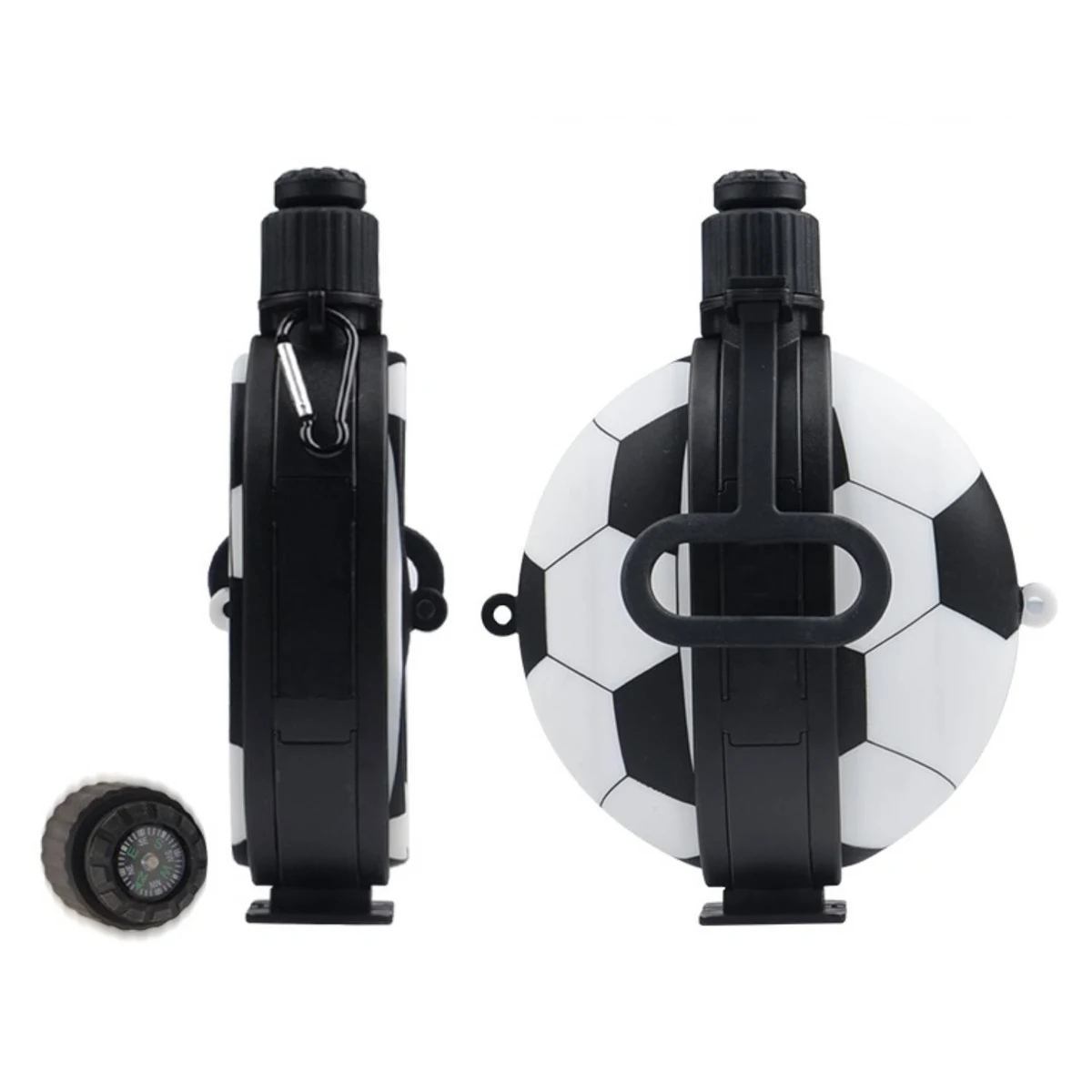 Football Shaped Collapsible Water Bottle, 19.8 oz. 1