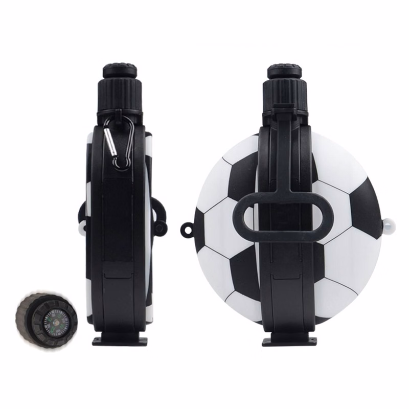 Football Shaped Collapsible Water Bottle, 19.8 oz.