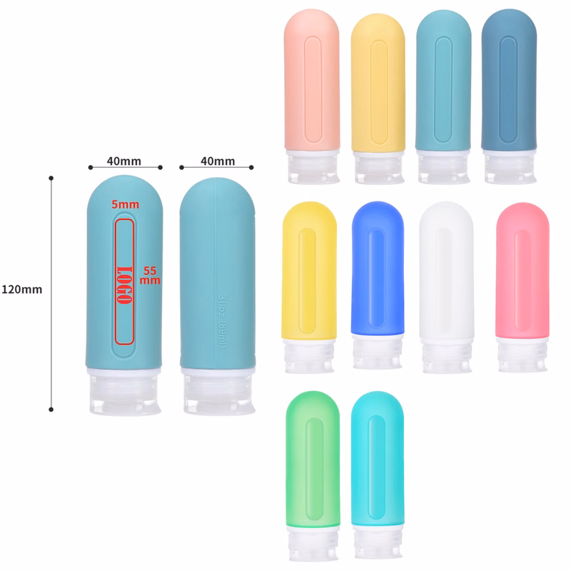3 Oz Travel Size Toiletries Bottle