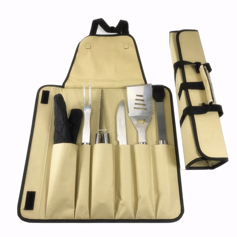 BBQ Tools 5 Pcs Set with Case