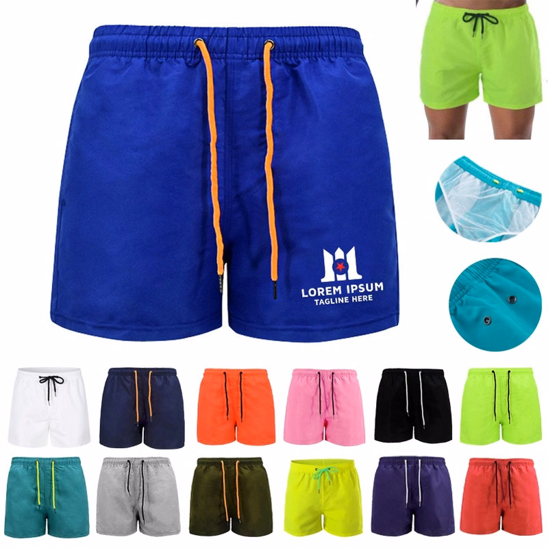 2" 1 Quick Dry Beach Men Board Shorts