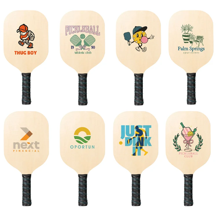 Sublimated Plywood Pickleball Paddle 1