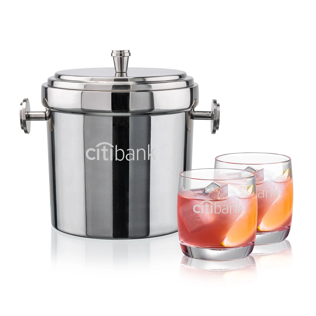 Milano Ice Bucket & Ritz On-the-Rocks Set 1