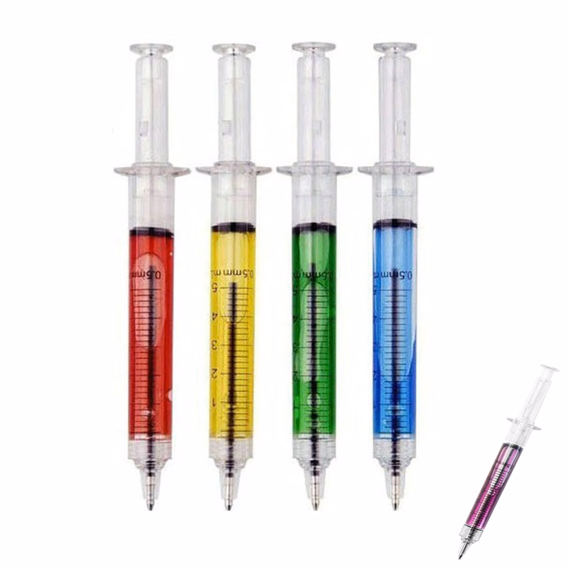Creative Needle Syringe Advertising Ballpoint Pen