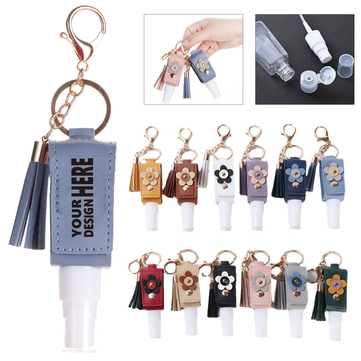 Hand Sanitizer Mini Keychain 1
