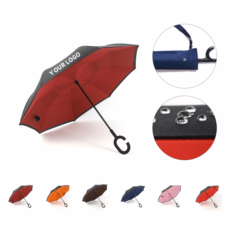 C Handle Reverse Folding Umbrella