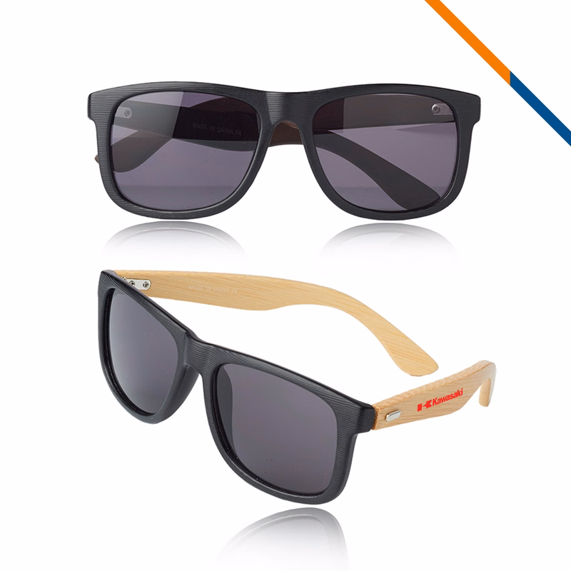 Powell Bamboo Inspired Temples Sunglasses