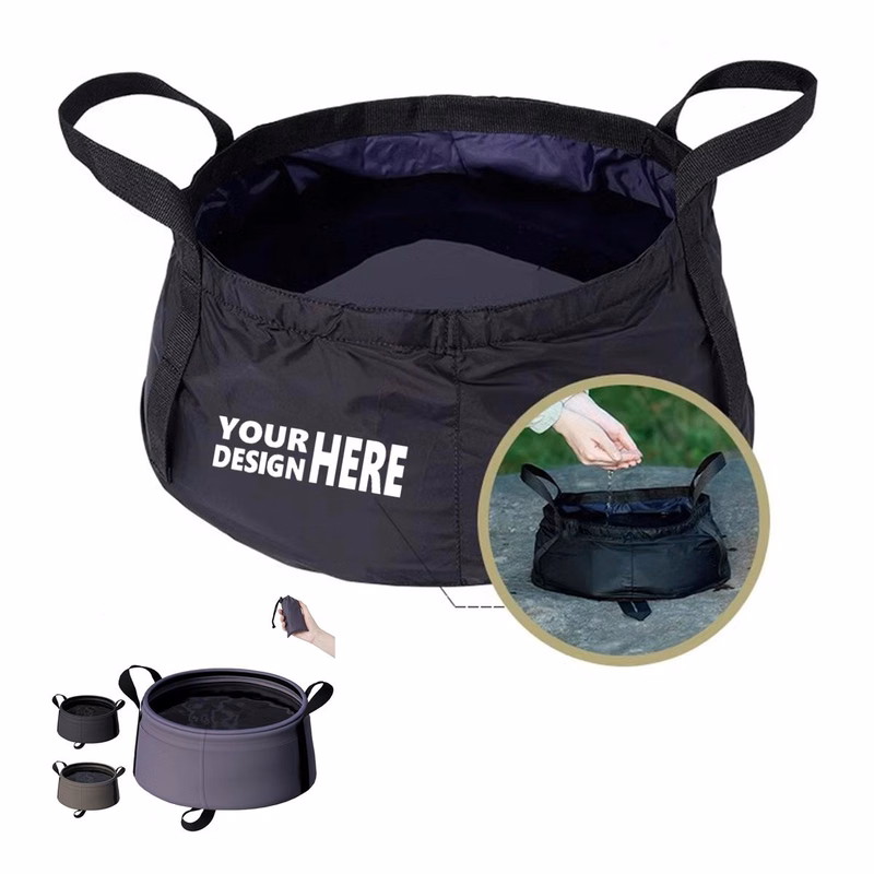 Foldable Travel Basin For Outdoor Hiking Foot Soak