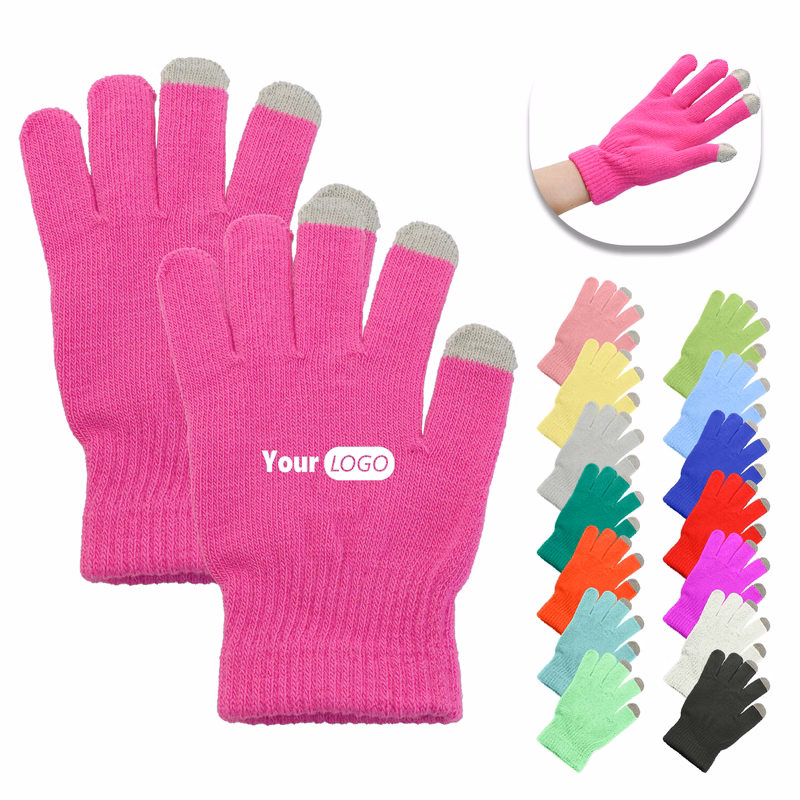 Touchscreen Knit Gloves