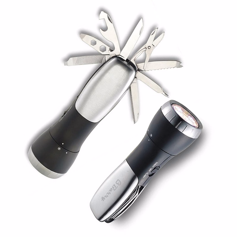 Multifunctional tool knife flashlight