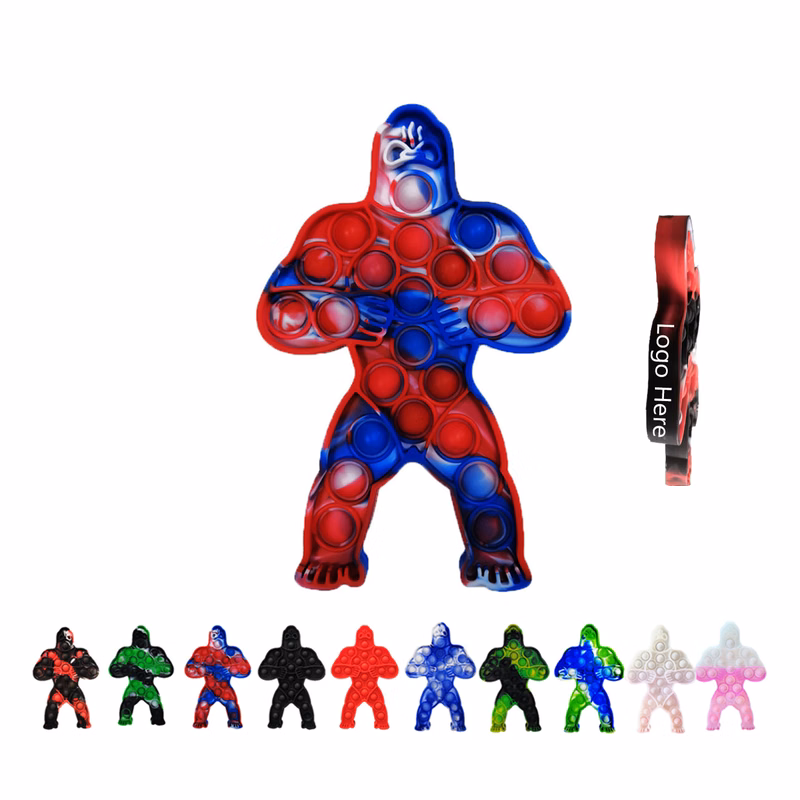 Gorilla Push Pop Bubble Sensory Fidget Toy