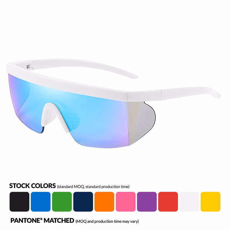Sport Mask Mirror Sunglasses