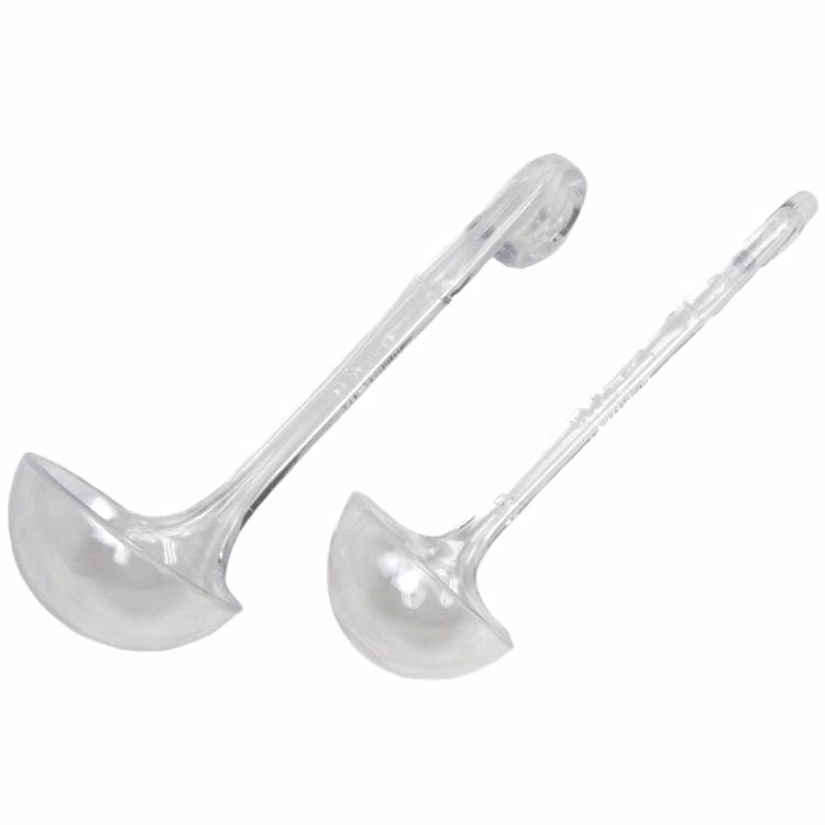 Mini Ladle - 2 Pieces Plastic 1 oz and 2 oz 6"