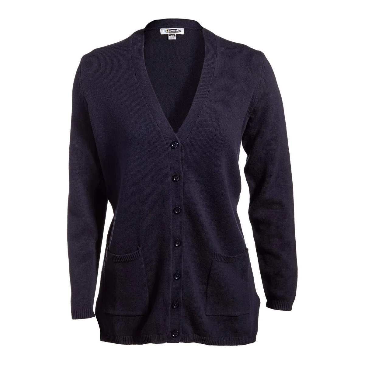 Cotton Blend Ladies Long Cardigan 1