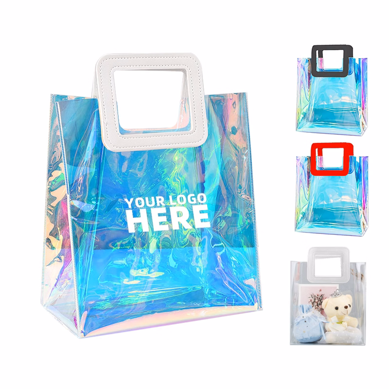 Clear Holographic Gift Tote Bag