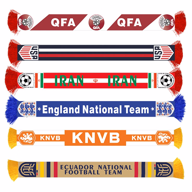Qatar World Cup Customized Scarf