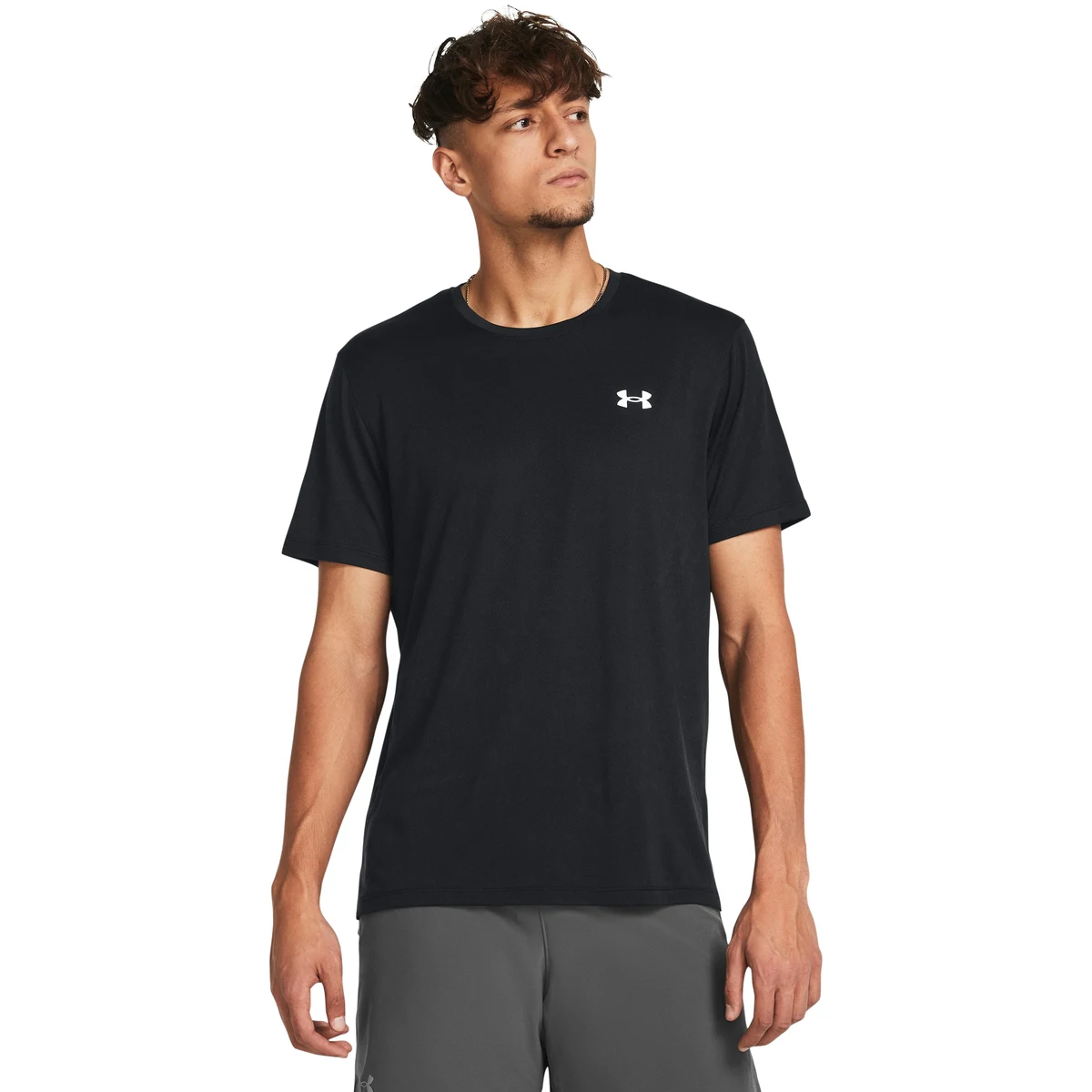 UA Launch Splatter Men's Short Sleeve 1