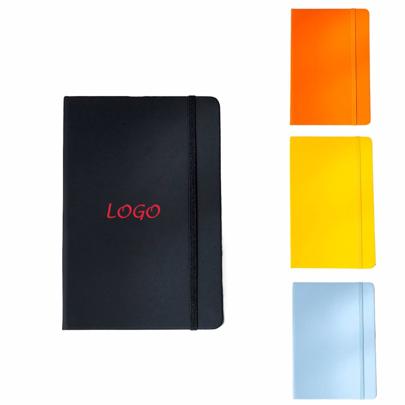 A5 Line Book With Ribbon In The Same Color