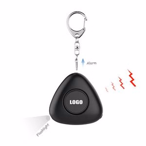 Triangle Shaped Safety Alarm With Flashlight 120DB Panic Sound