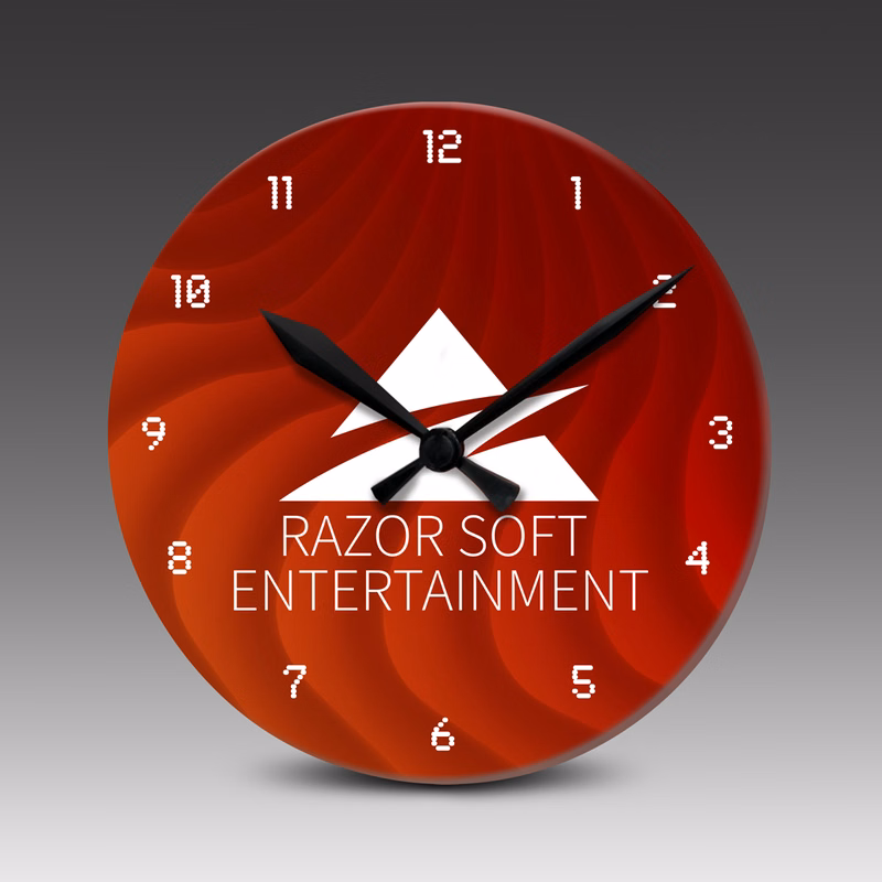 10" Round Wall Clock