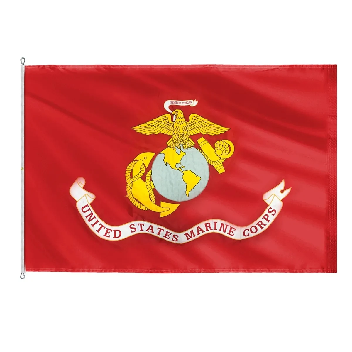 Applique & Embroidered Flag 8' x 12' Nylon 1