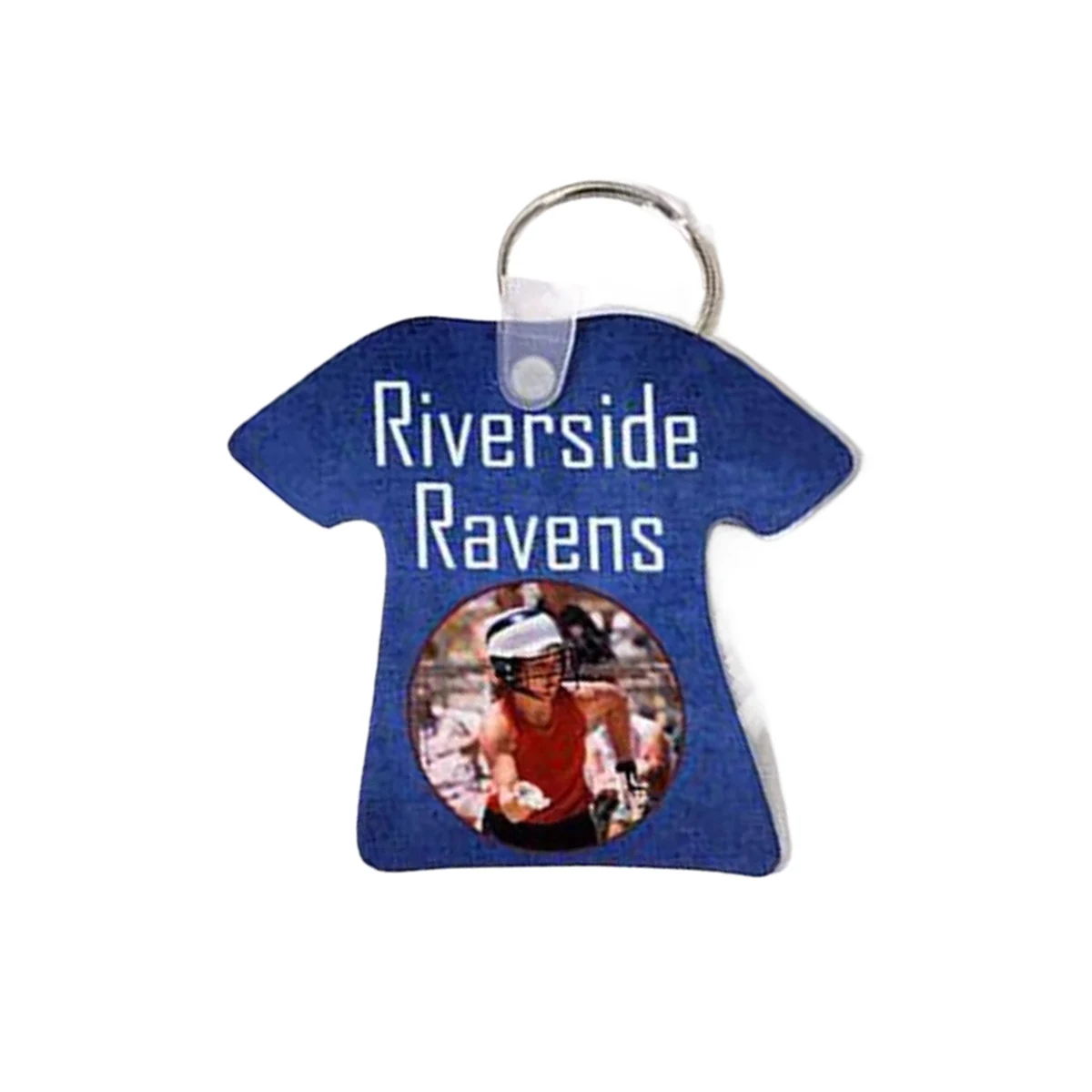 Dress Shaped Sublimation MDF Keychain 1