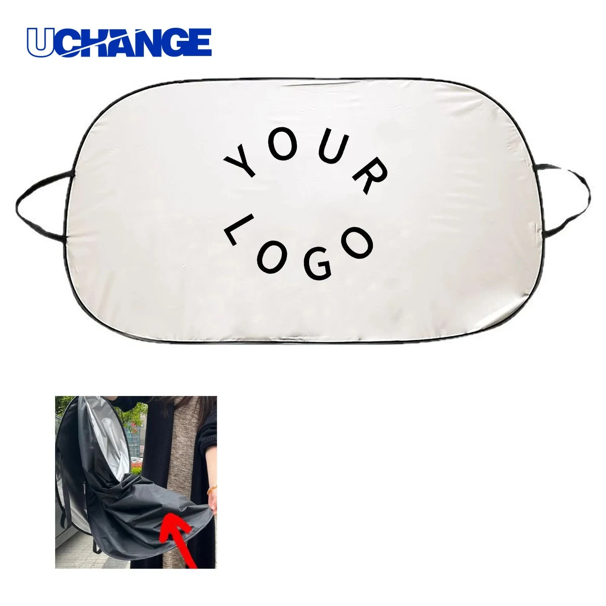 Compact Car Sun Shield for Summer Driving 1