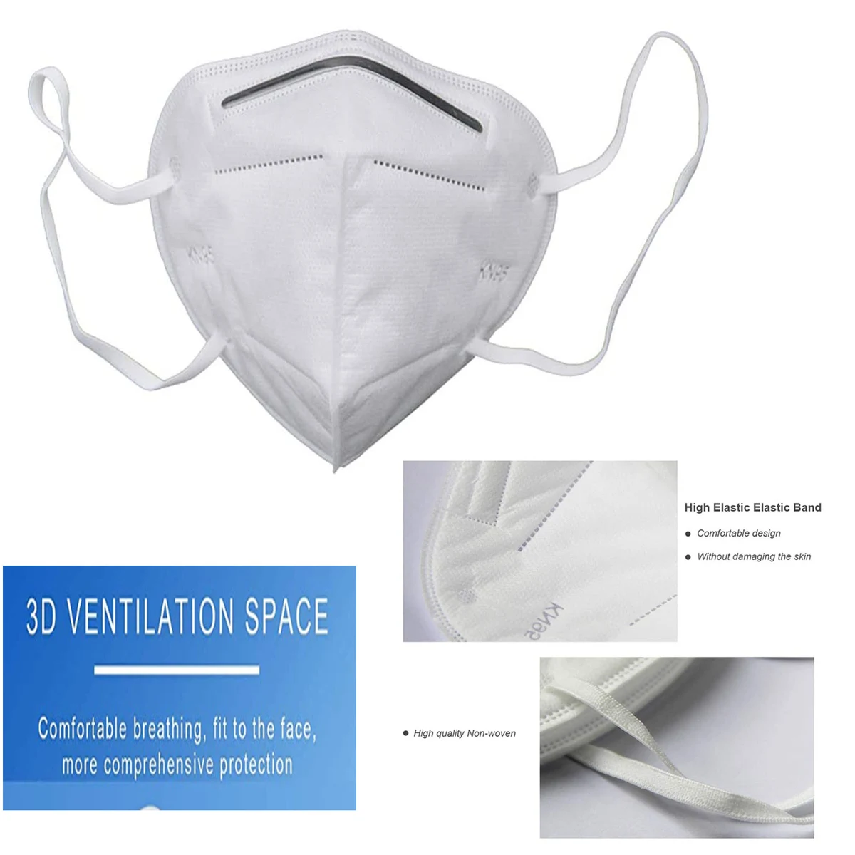 Face Mask 5 Layer Filtering Protection PM 2.5 Mask 1