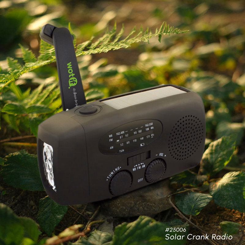 Solar Crank Radio