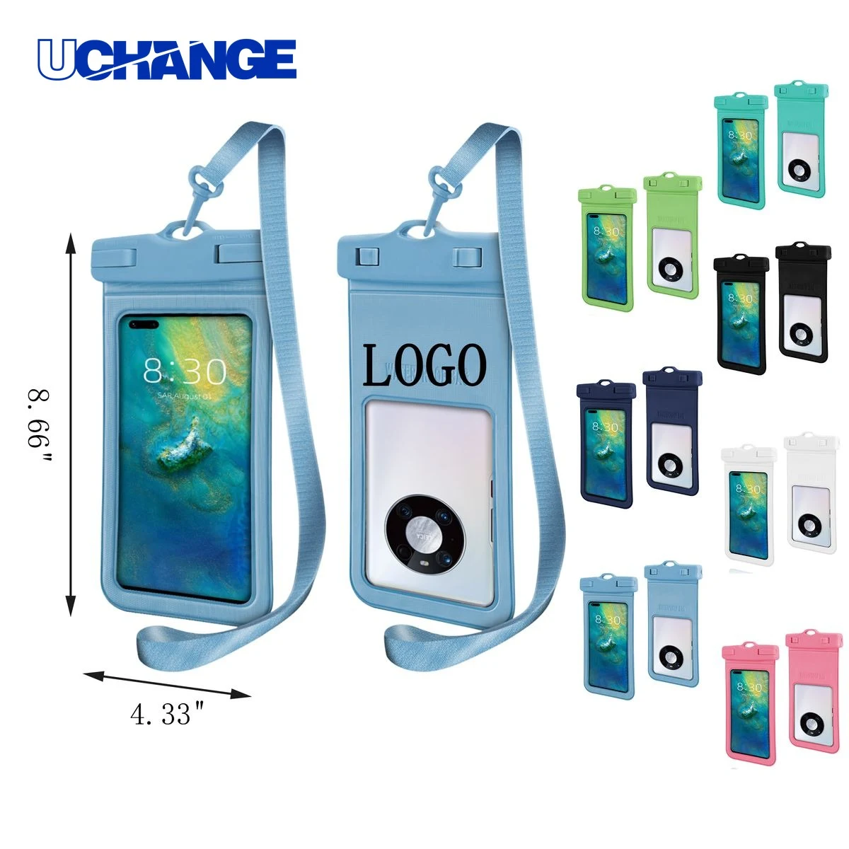 Universal Waterproof Phone Pouch Touchscreen Compatible 1