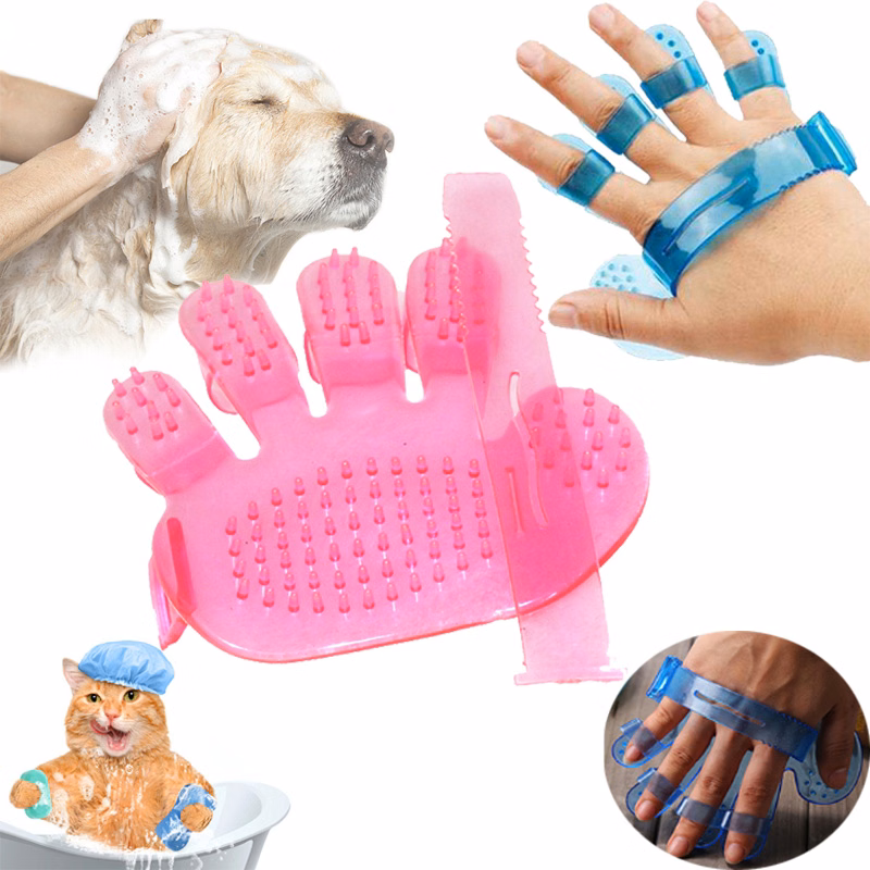 Pet Massage Bath Brush & Gloves