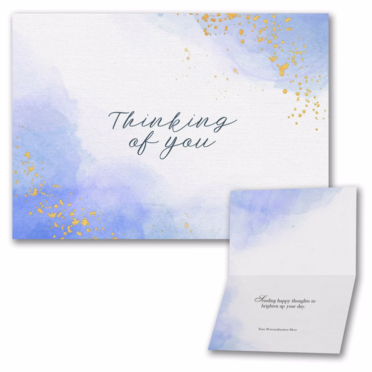 Dreamy Watercolor Sympathy Card