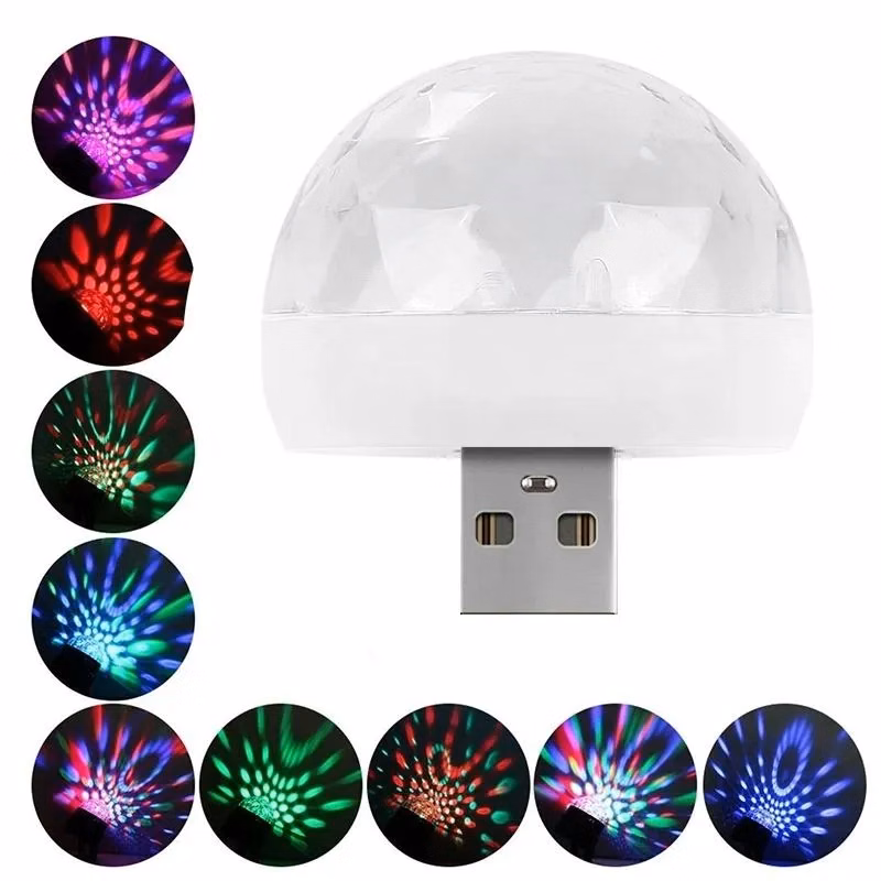 USB Mini Disco Phone Lights