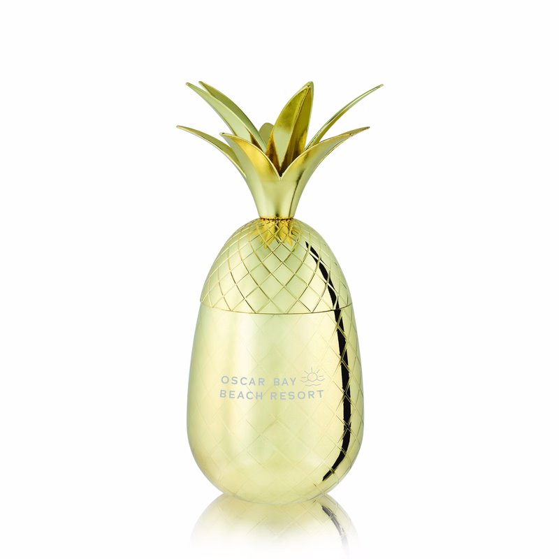 Viski® Gold Pineapple Tumbler