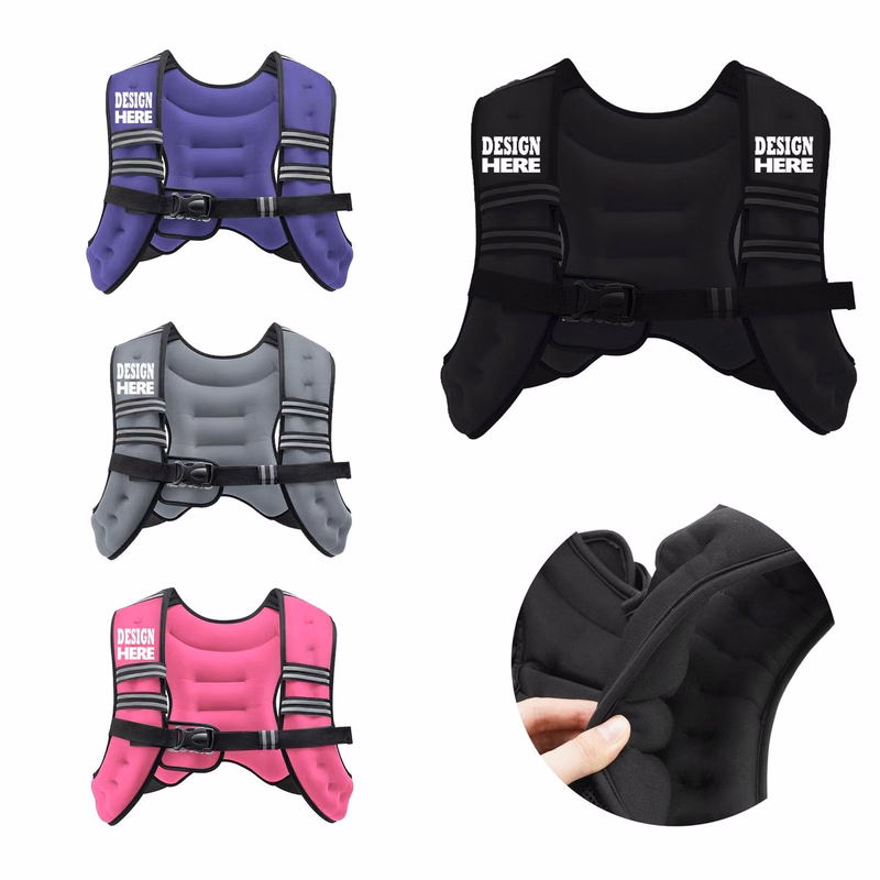MOQ 3pcs Weighted Vest