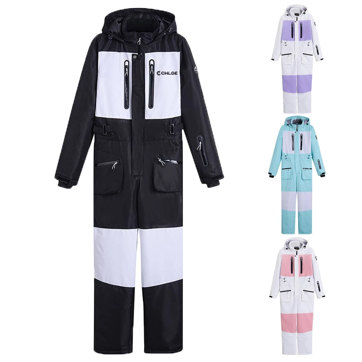 Windproof Waterproof Warm Snowboard Double Board Ski Suit 1