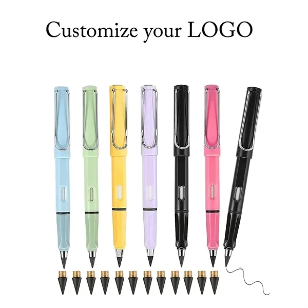 Custom Wood Permanent Pencil with Graphene Nib — Eco-Friendly School & Office Giveaway 1