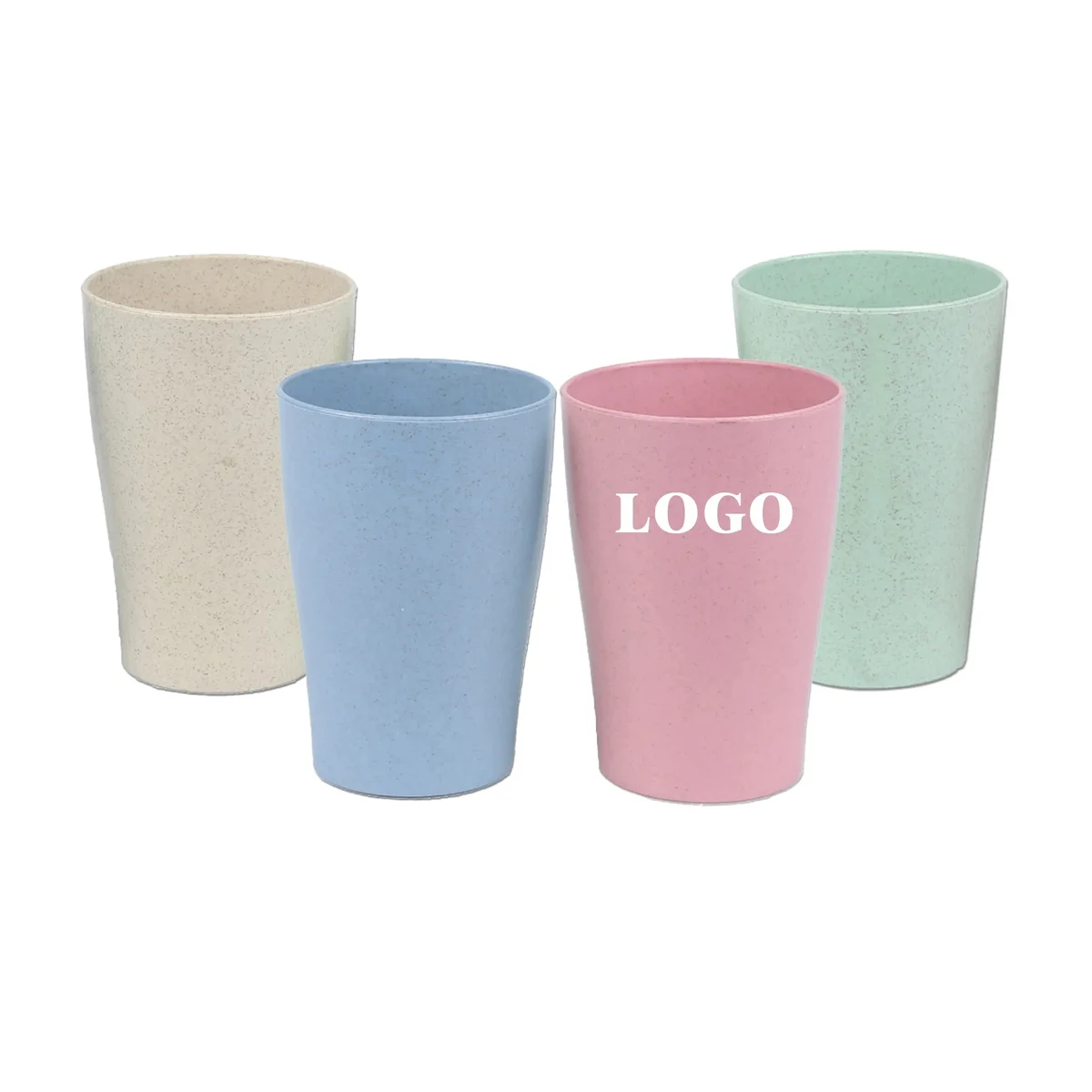 Wheat Straw Toothbrush Cup MOQ 100PCS 1