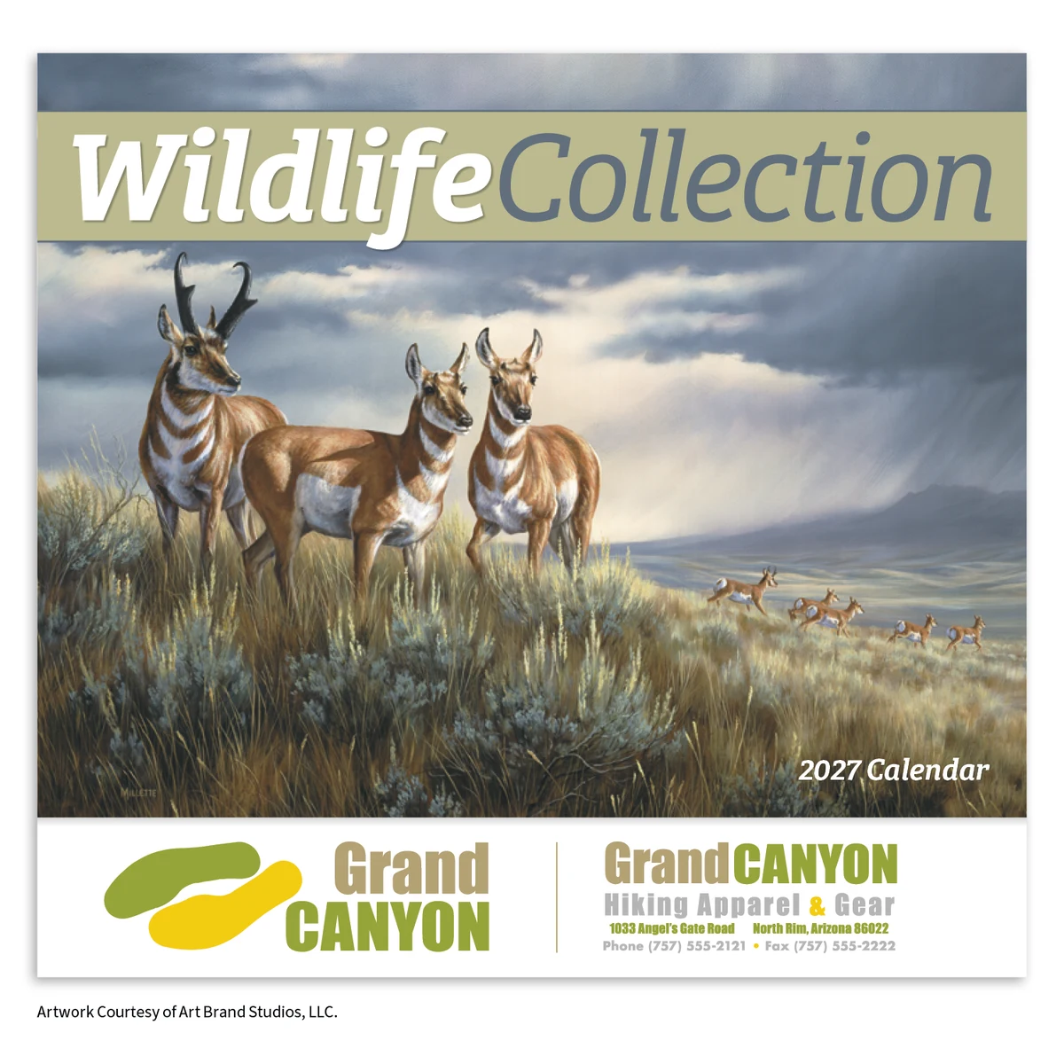 HotLine® Products Wildlife Collection Appointment Calendar - Stapled 1