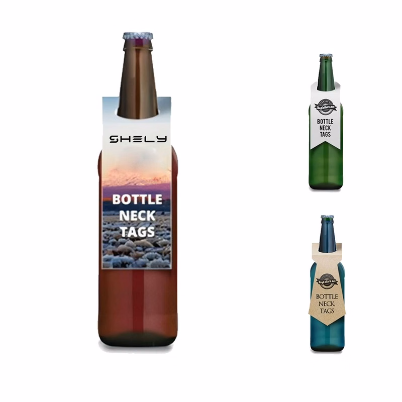 Custom Wine Bottle Card