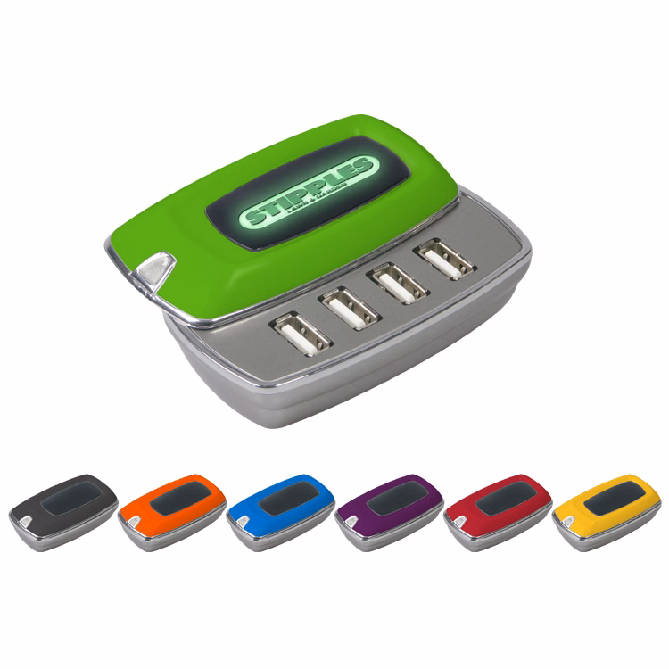 350HUB - 4 Port Slide Glow Hub V2.0