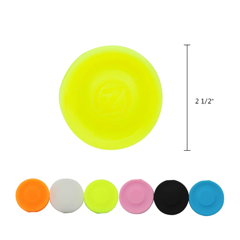 Flying disc is made of silicone, good and safe for dog to bite 1