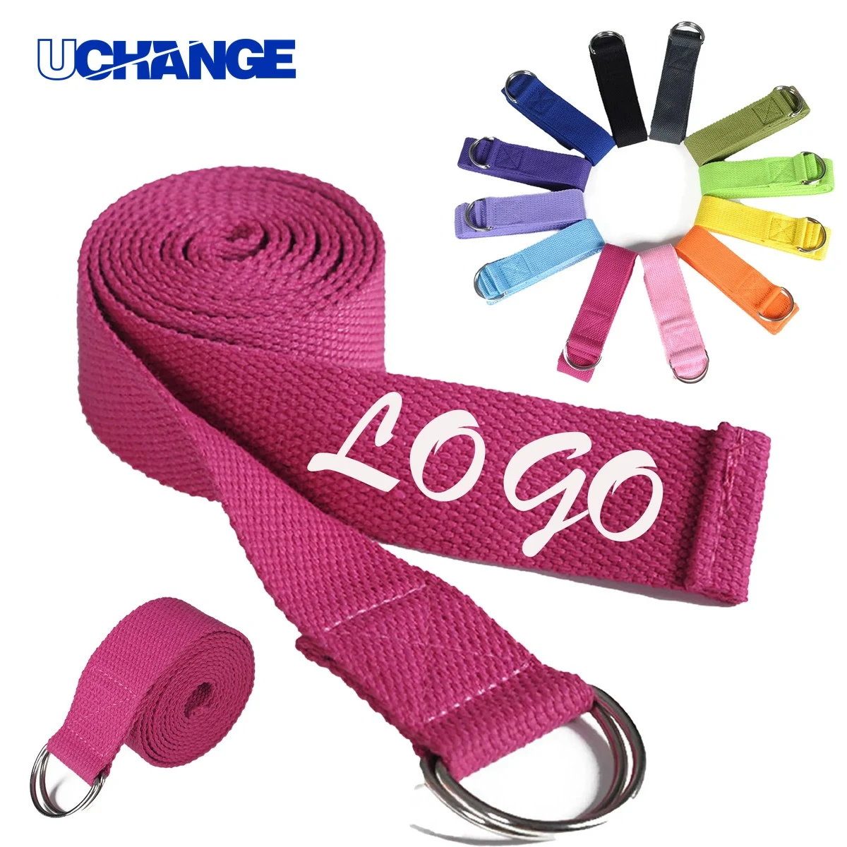 Fitness Yoga Fitness Band with Metal Buckle Strap 1