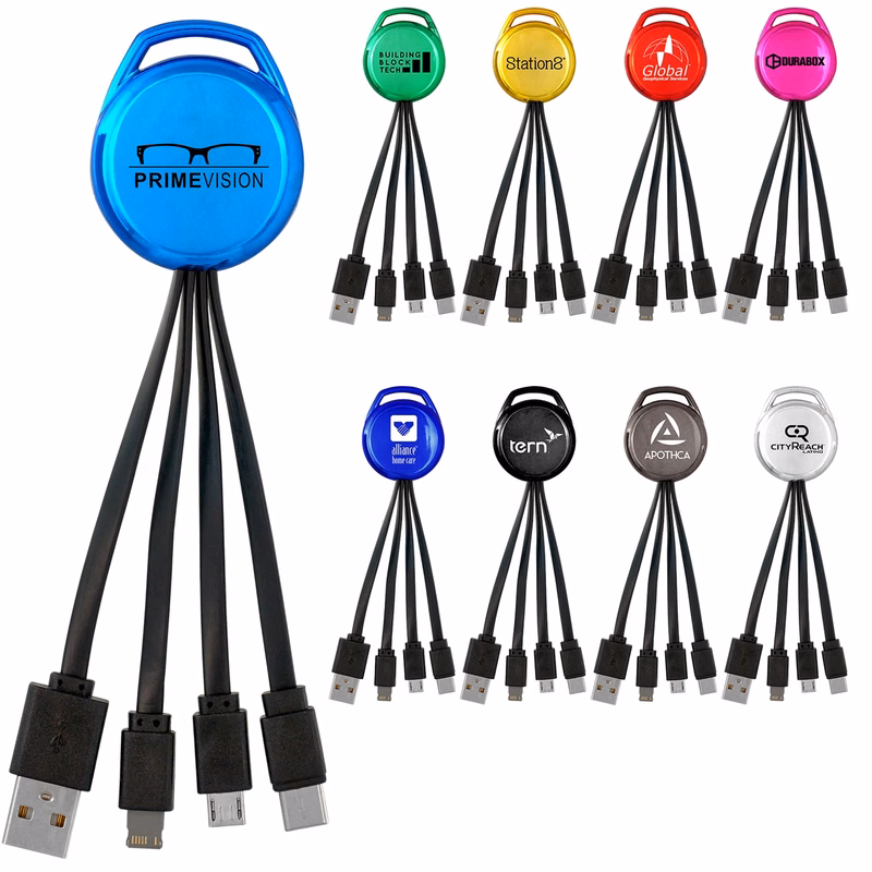 METALLIC VIVID 3-IN-1 CHARGING CABLE