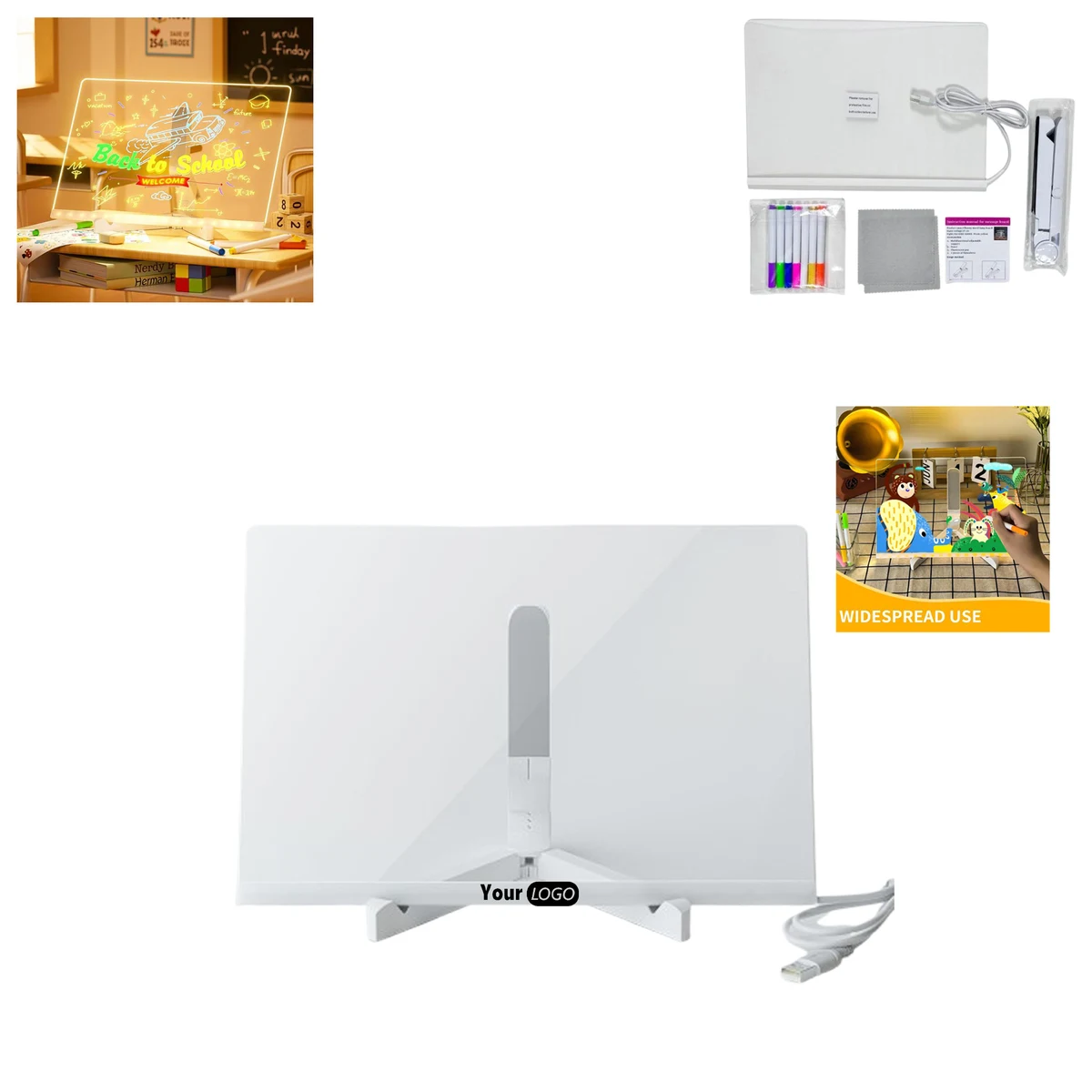 Acrylic Erasable Billboard Fluorescent Drawing Board 1