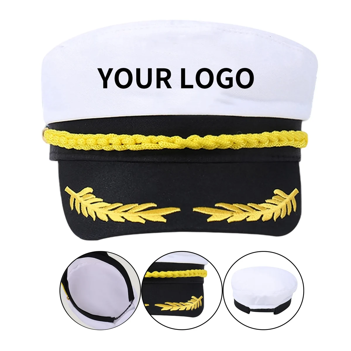 Polyester Captain Hat 1