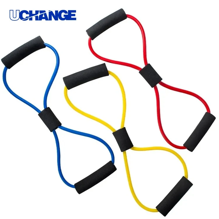 Figure-8 Fitness Resistance Band Exercise Band for Home Workouts & Training 1